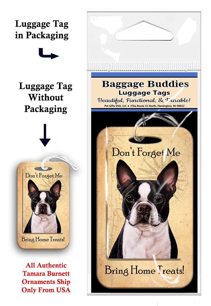 An image of product 9495 - Boston Terrier - Baggage Buddy