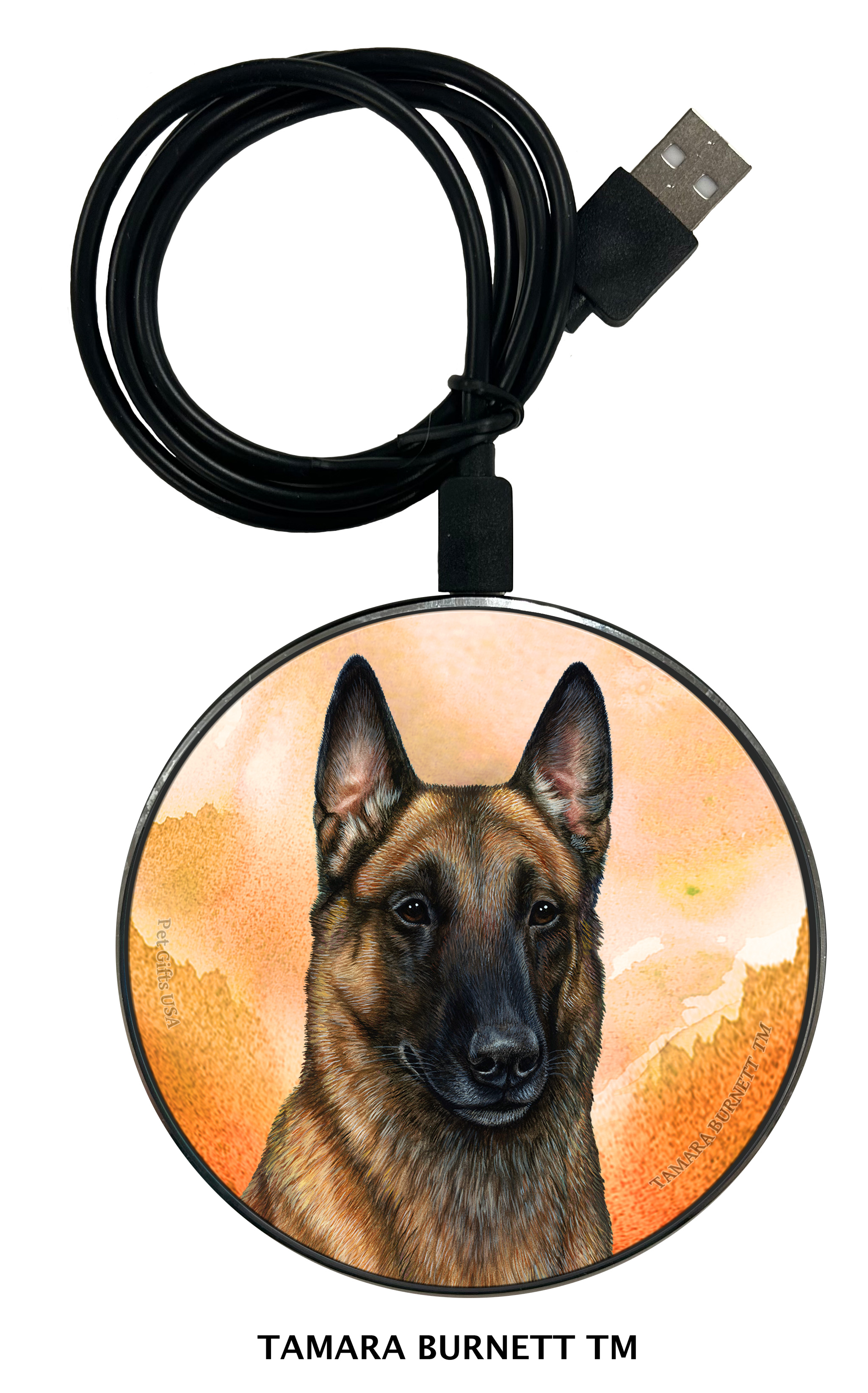 Belgian Malinois Fawn - Zoomies Phone Charger image
