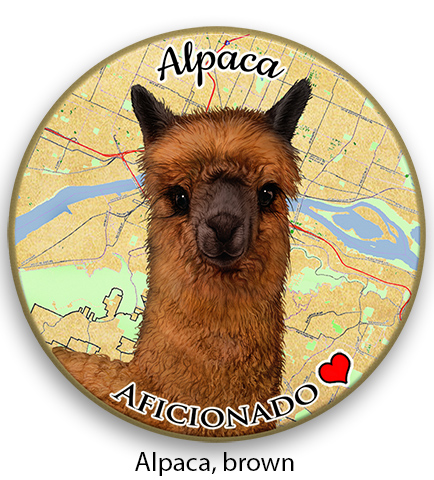 Brown Alpaca - Coaster Buddy image