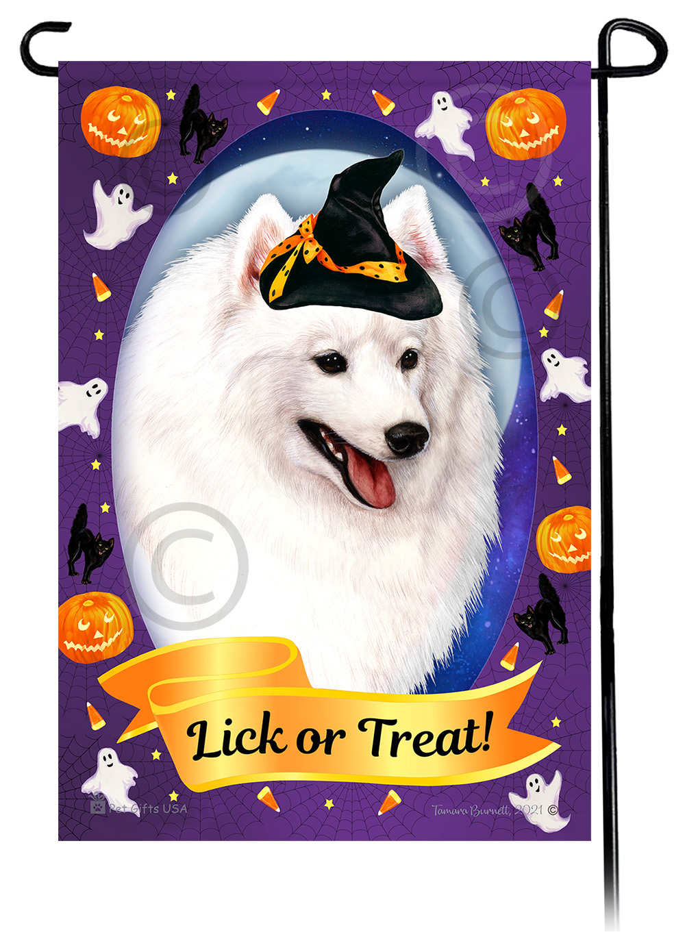 Halloween Howls Garden Flags sample image