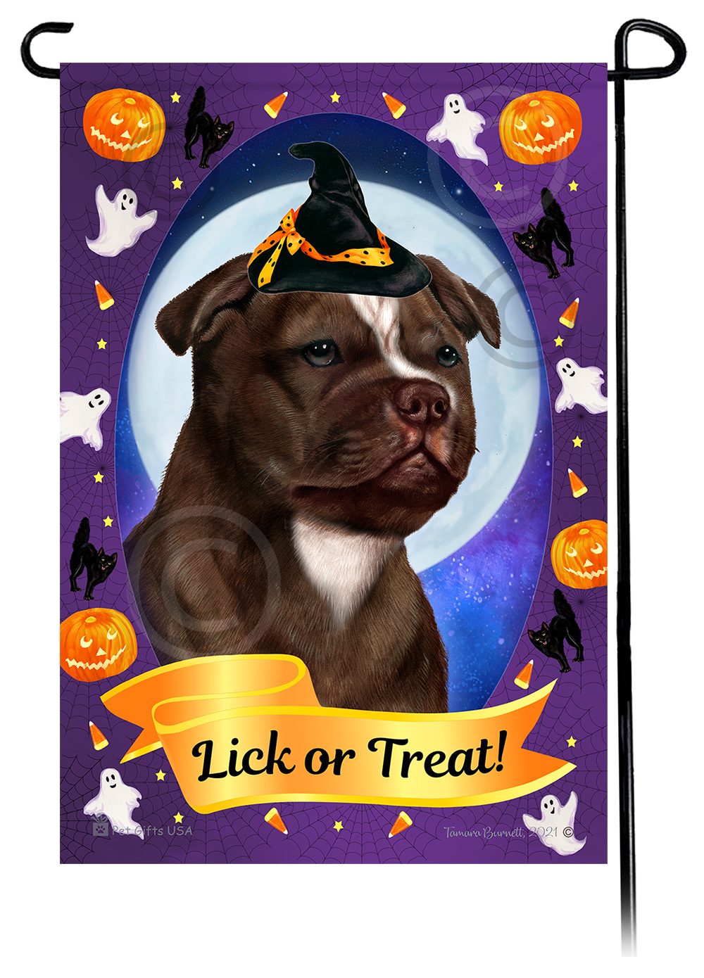 Halloween Howls Garden Flags sample image
