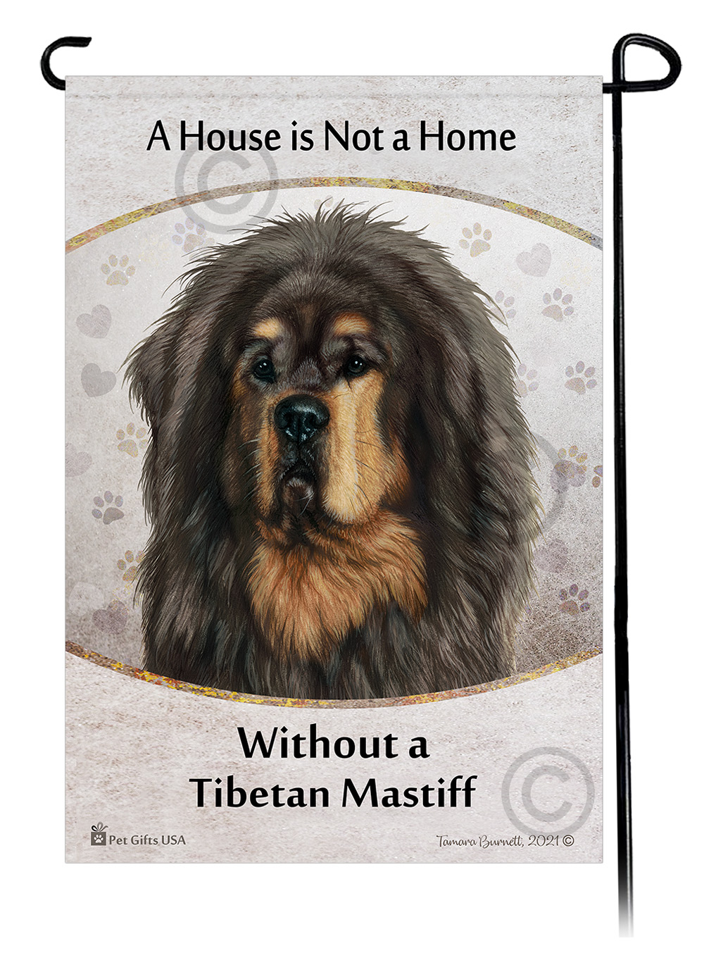 House Is Not A Home Dog Flags sample image