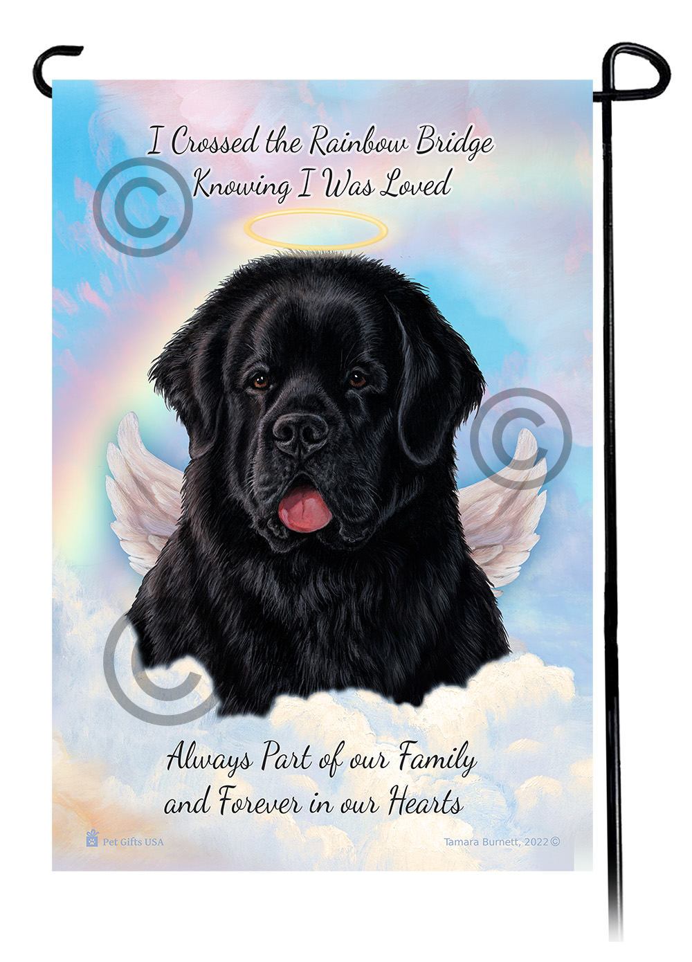 An image of product 17111 - Newfoundland Black Memorial Flag