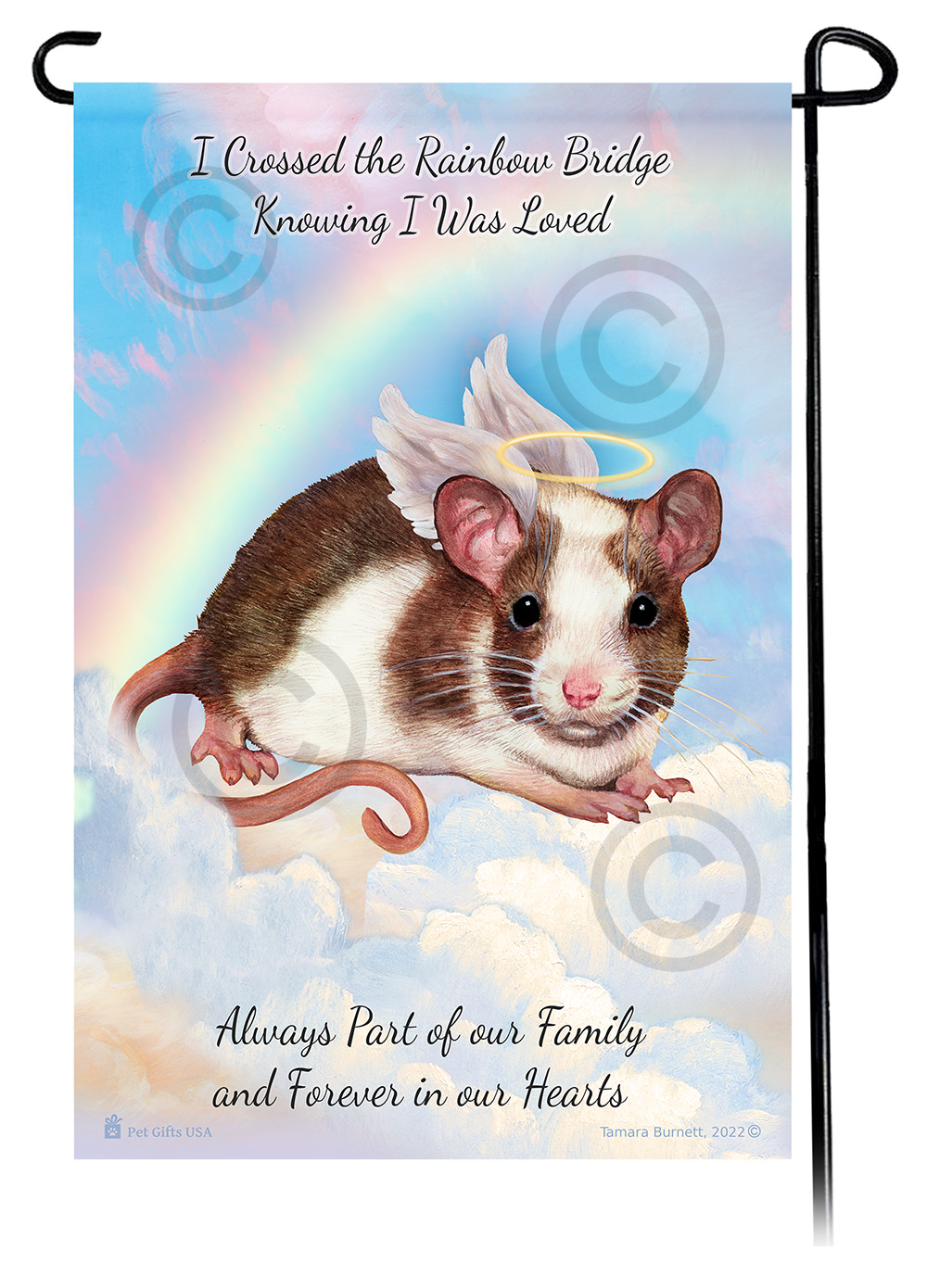 Small Animal Memorial Flags sample image