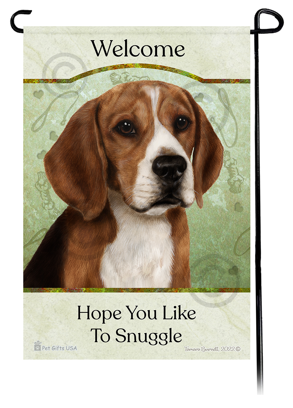 Beagle Hope You're Ready To Snuggle Flags image