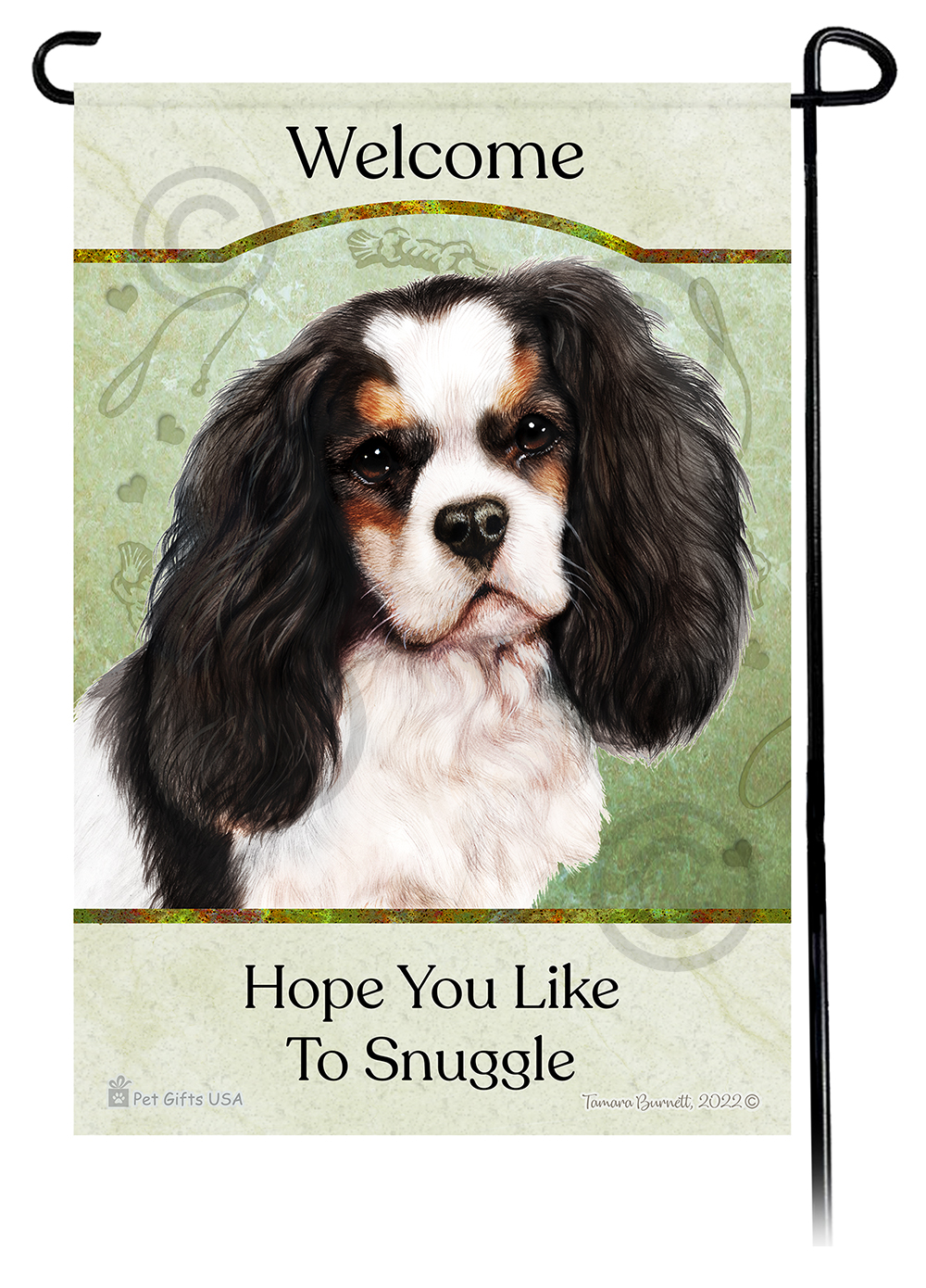 Hope You Like To Snuggle Garden Flags sample image