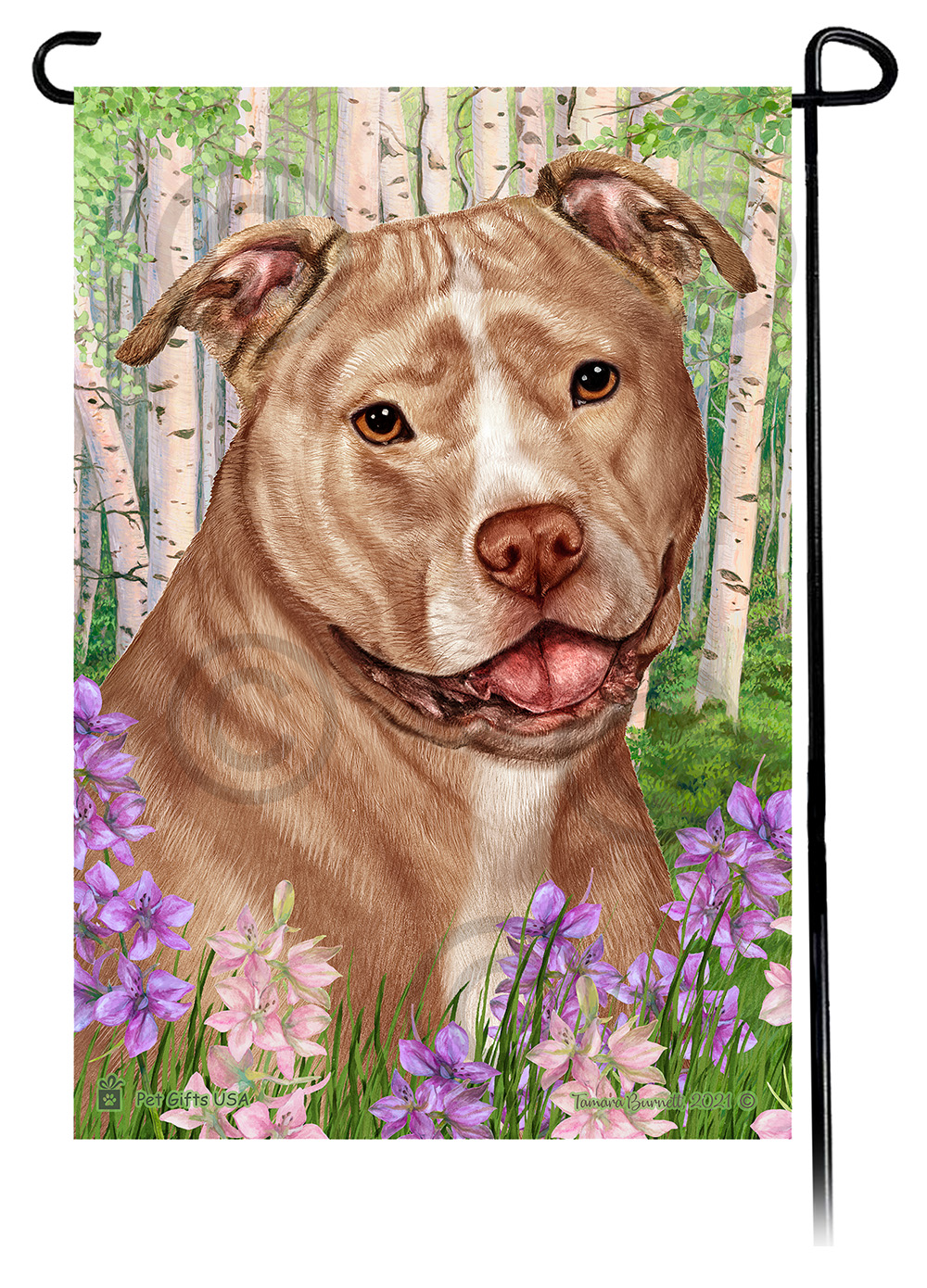 Spring Flowers Garden Flags sample image