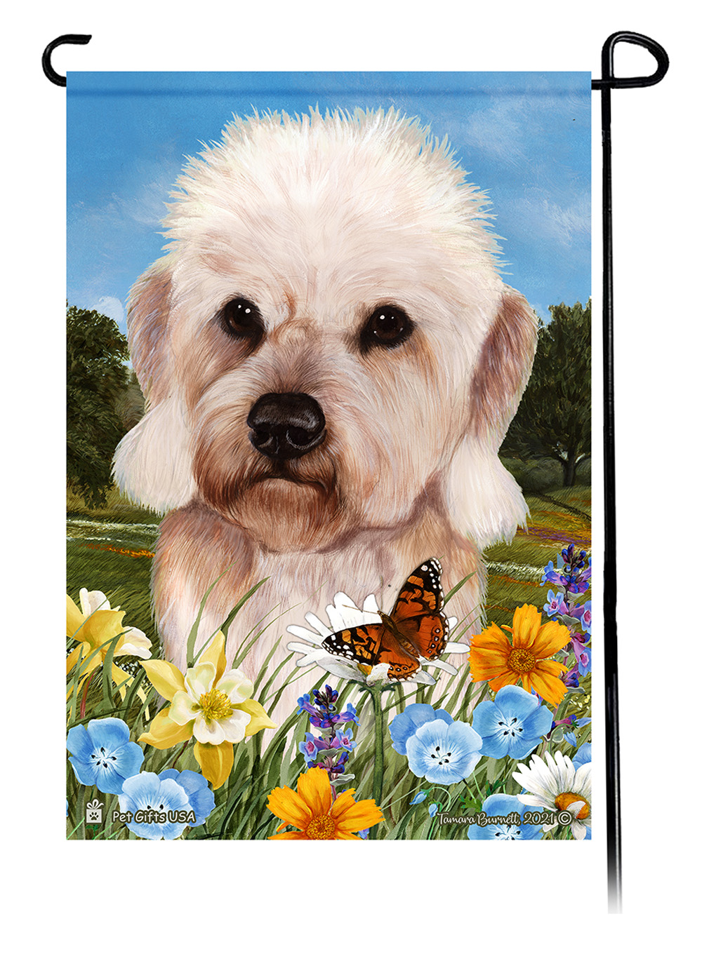 Summer Flowers Garden Flags sample image