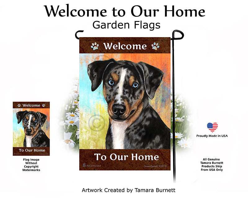 Welcome To Our Home Dog Garden Flags - Pet Gifts USA