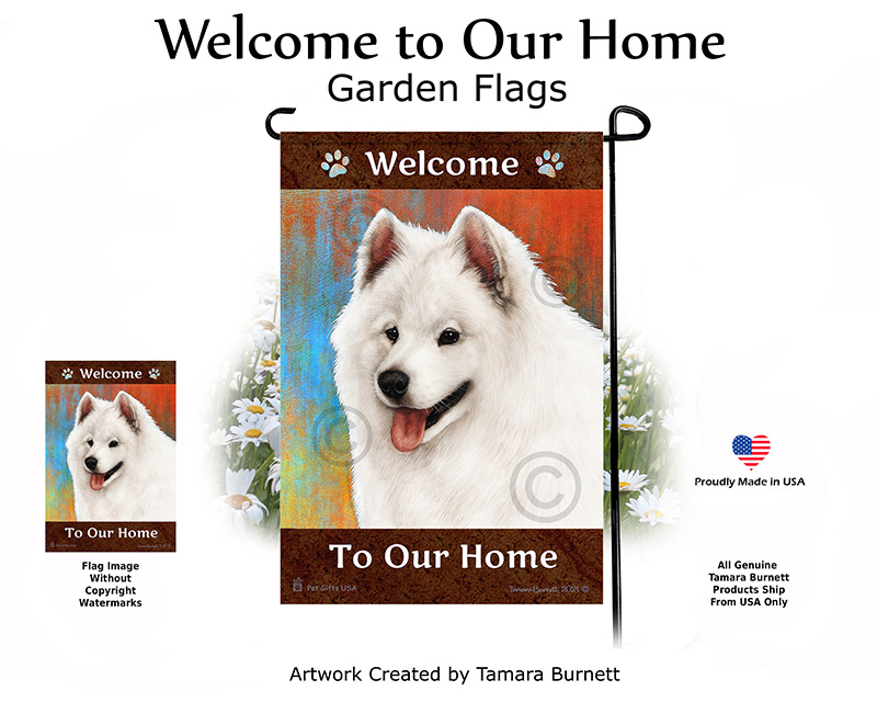 Welcome To Our Home Garden Flags sample image