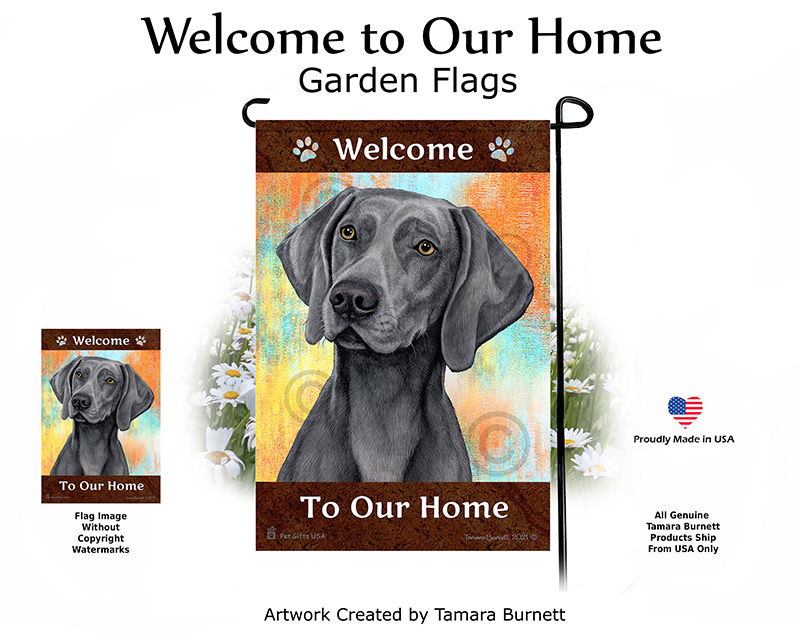 Welcome To Our Home Garden Flags sample image