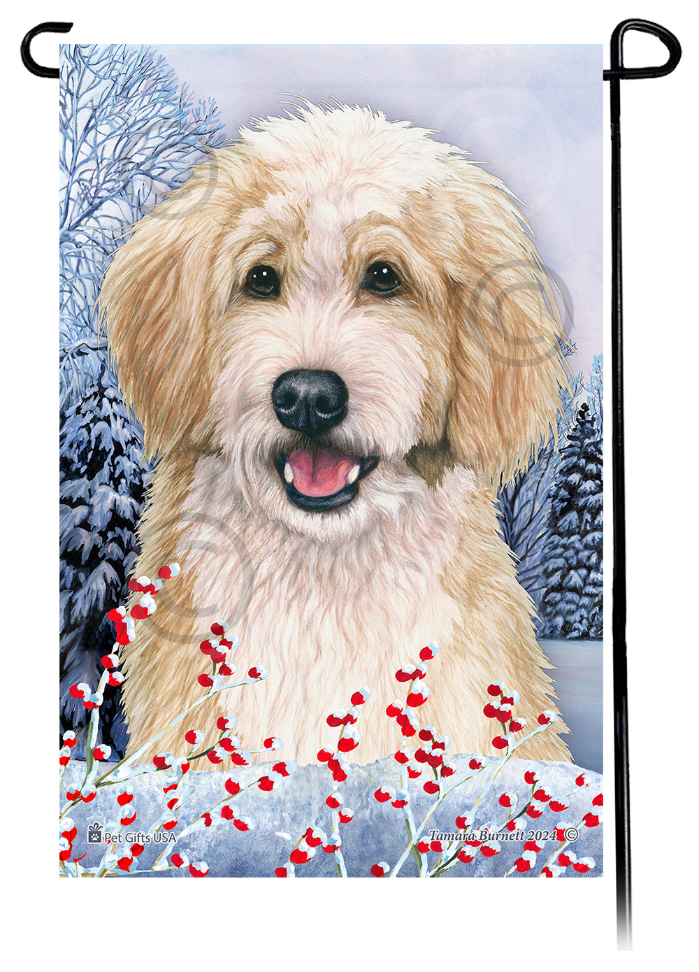 Winterberries Garden Flags