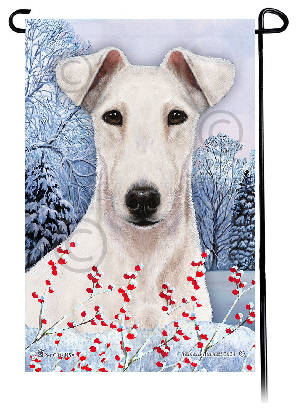 Winterberries Garden Flags sample image