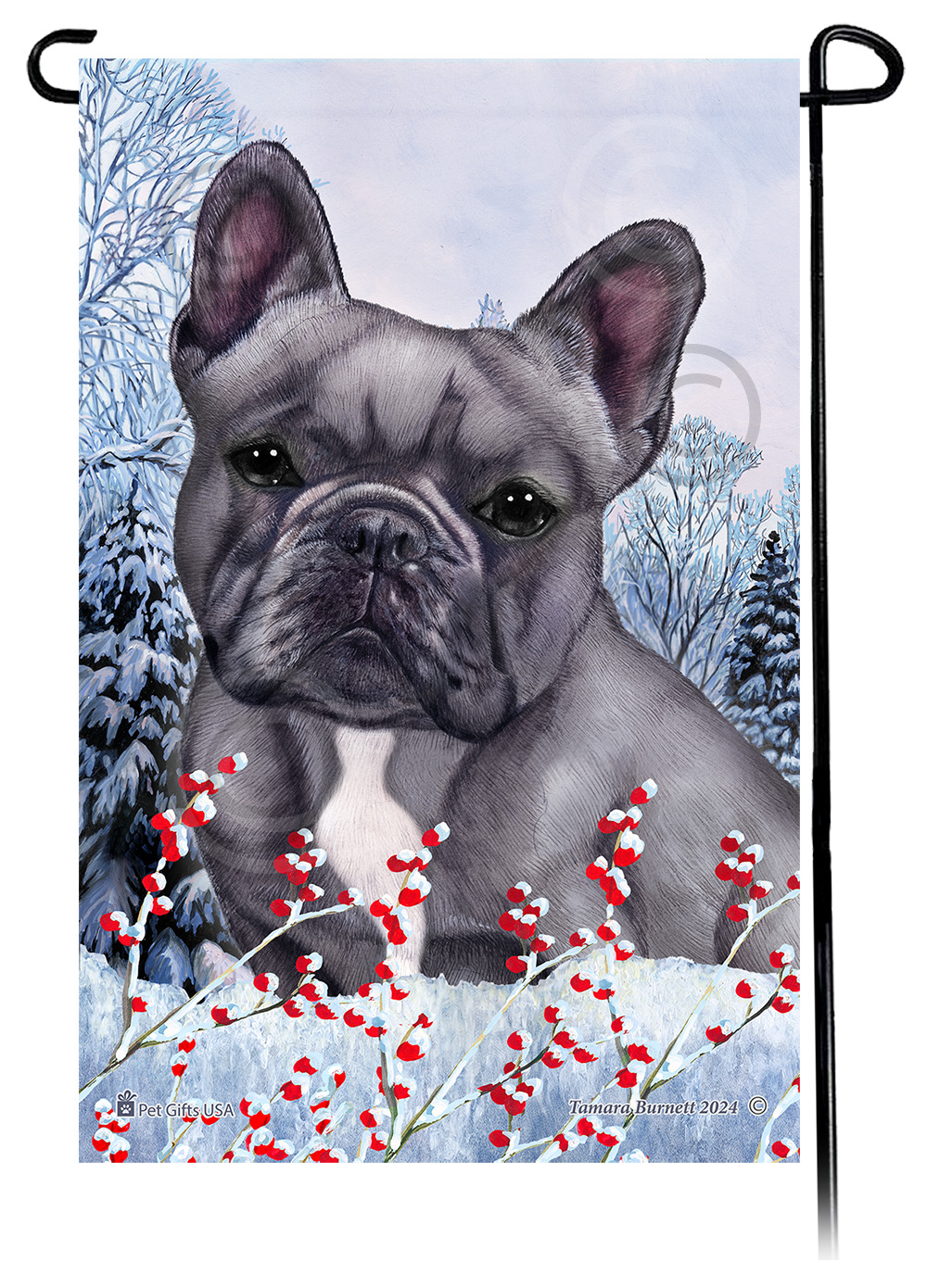 Winterberries Garden Flags
