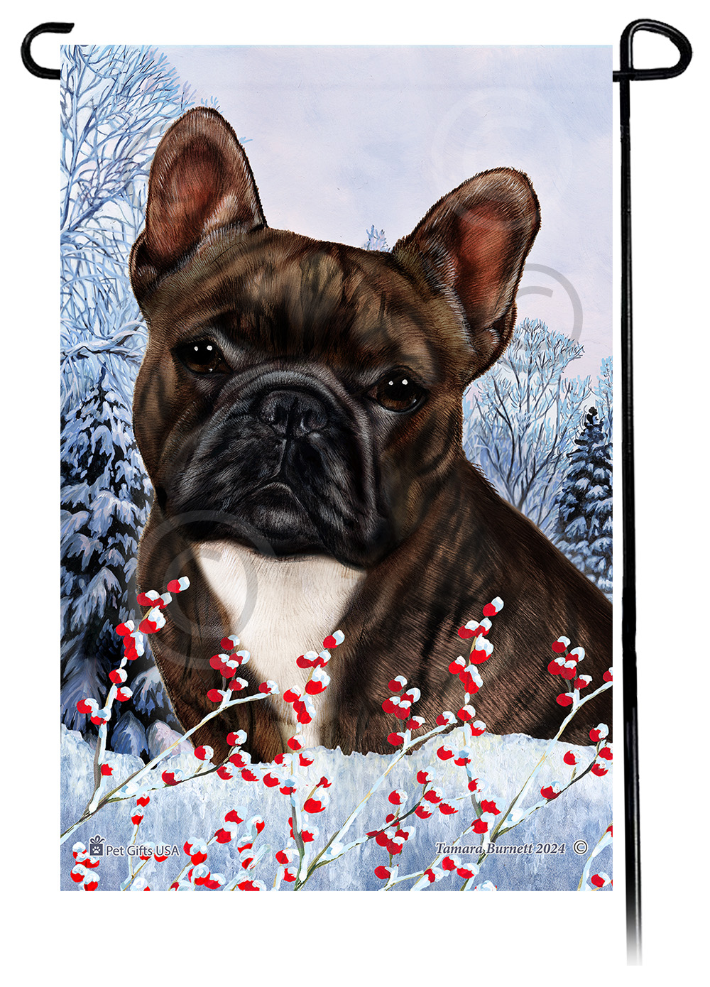 Winterberries Garden Flags