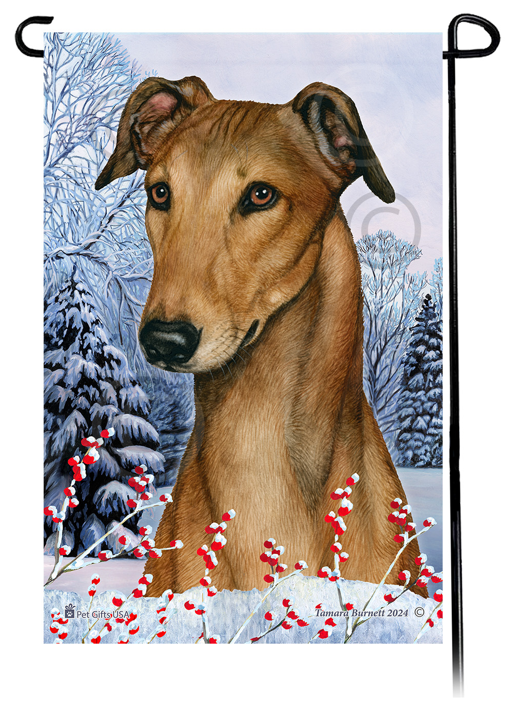 Winterberries Garden Flags