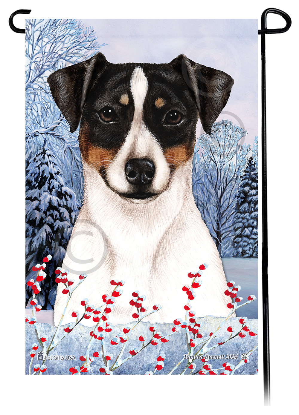 Winterberries Garden Flags