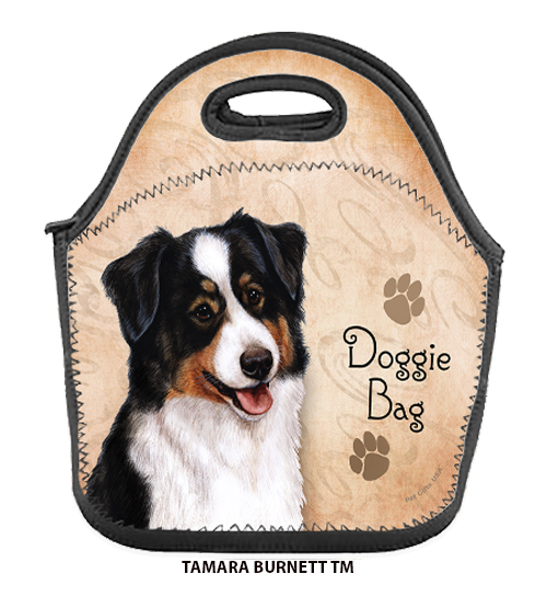 An image of product 31746 - Australian Shepherd Black Tri - Lunch Bag