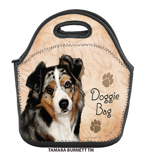Australian Shepherd Blue Merle - Lunch Bag image
