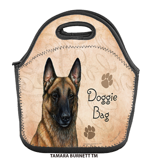 An image of product 31767 - Belgian Malinois Black - Lunch Bag