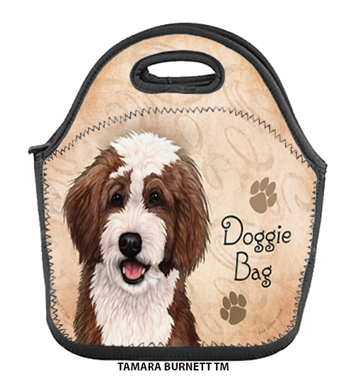 Bernedoodle Chocolate/White - Lunch Bag image