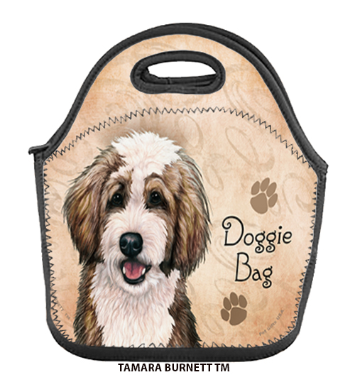 Bernedoodle Sable/White - Lunch Bag image