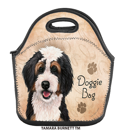 Bernedoodle Tri - Lunch Bag image