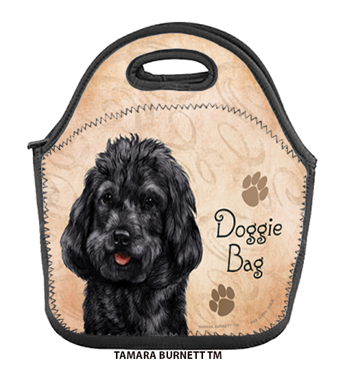 An image of product 31875 - Cockapoo Black - Lunch Bag