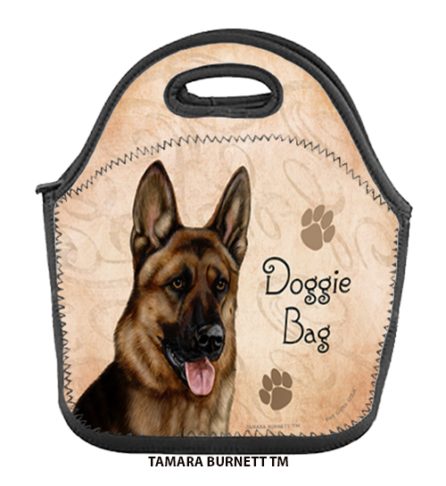 An image of product 31973 - German Shepherd Red Sable - Lunch Bag