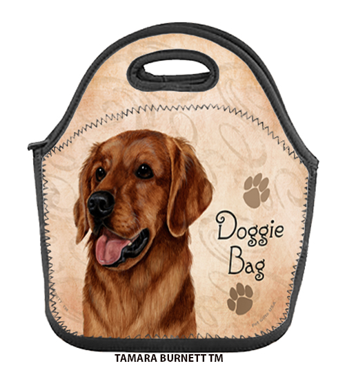 An image of product 31980 - Golden Retriever - Lunch Bag