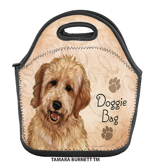 An image of product 31983 - Goldendoodle Apricot - Lunch Bag