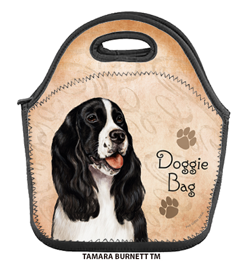 Springer Spaniel Black - Lunch Bag image