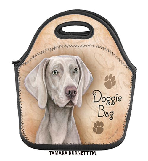 Weimaraner Light Grey - Lunch Bag image