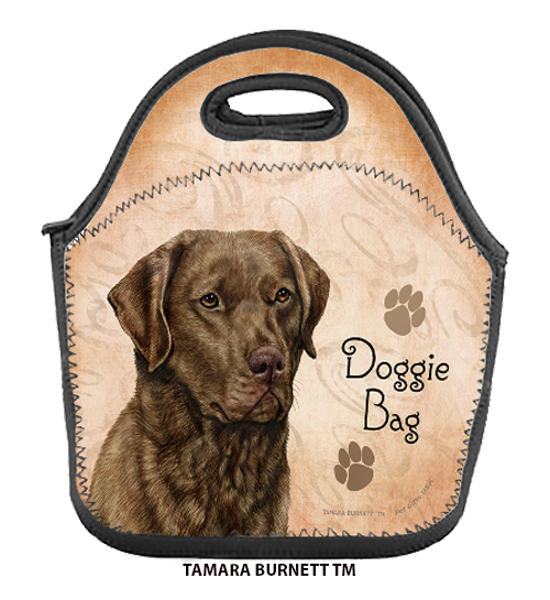 An image of product 33005 - Chesapeake Bay Retriever (Brown) - Lunch Bag
