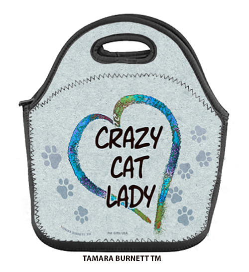 Crazy Cat Lady - Lunch Bag image Crazy Cat Lady - Lunch Bag image