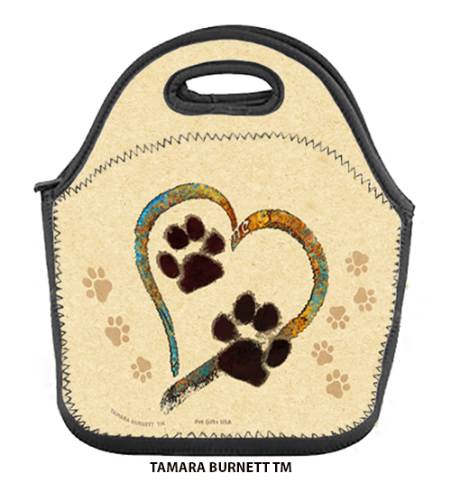 Paws On My Heart Style 2 - Lunch Bag image Paws On My Heart Style 2 - Lunch Bag image