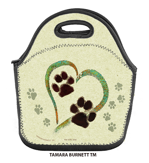 Paws On My Heart Style 3 - Lunch Bag image Paws On My Heart Style 3 - Lunch Bag image