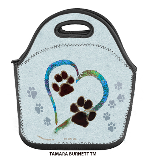 Paws On My Heart Style 6 - Lunch Bag image Paws On My Heart Style 6 - Lunch Bag image