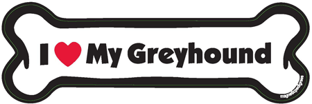 I Love My Greyhound - Breed Specific Image