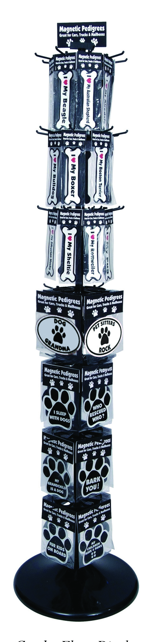 Bone/Paw Combo Magnet Floor Display image