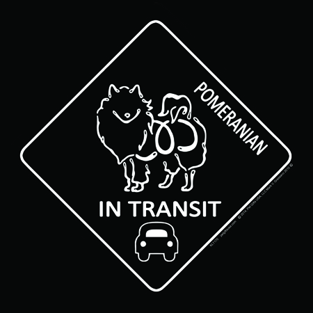 Pomeranian - K-Line In Transit Magnet Image