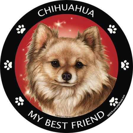 Chihuahua (Fawn) - My Best Friends Magnet Image