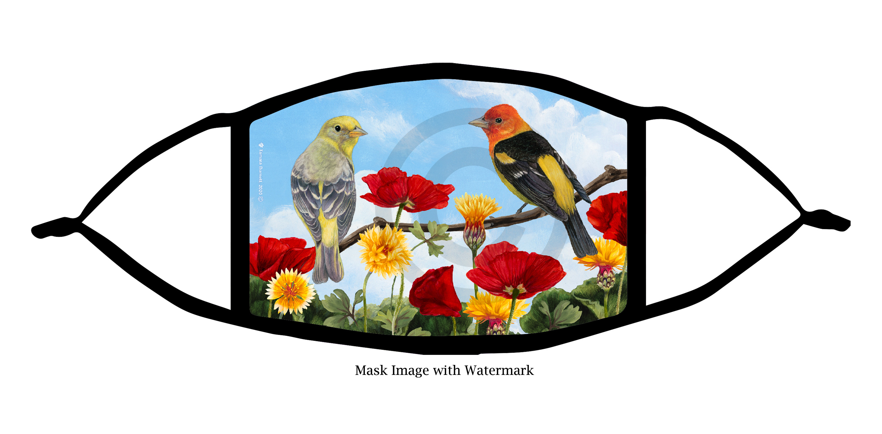 Garden Party Face Masks sample image