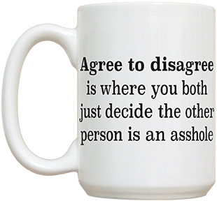 Fiddler's Elbow Agree To Disagree Mug - Thumbnail 2