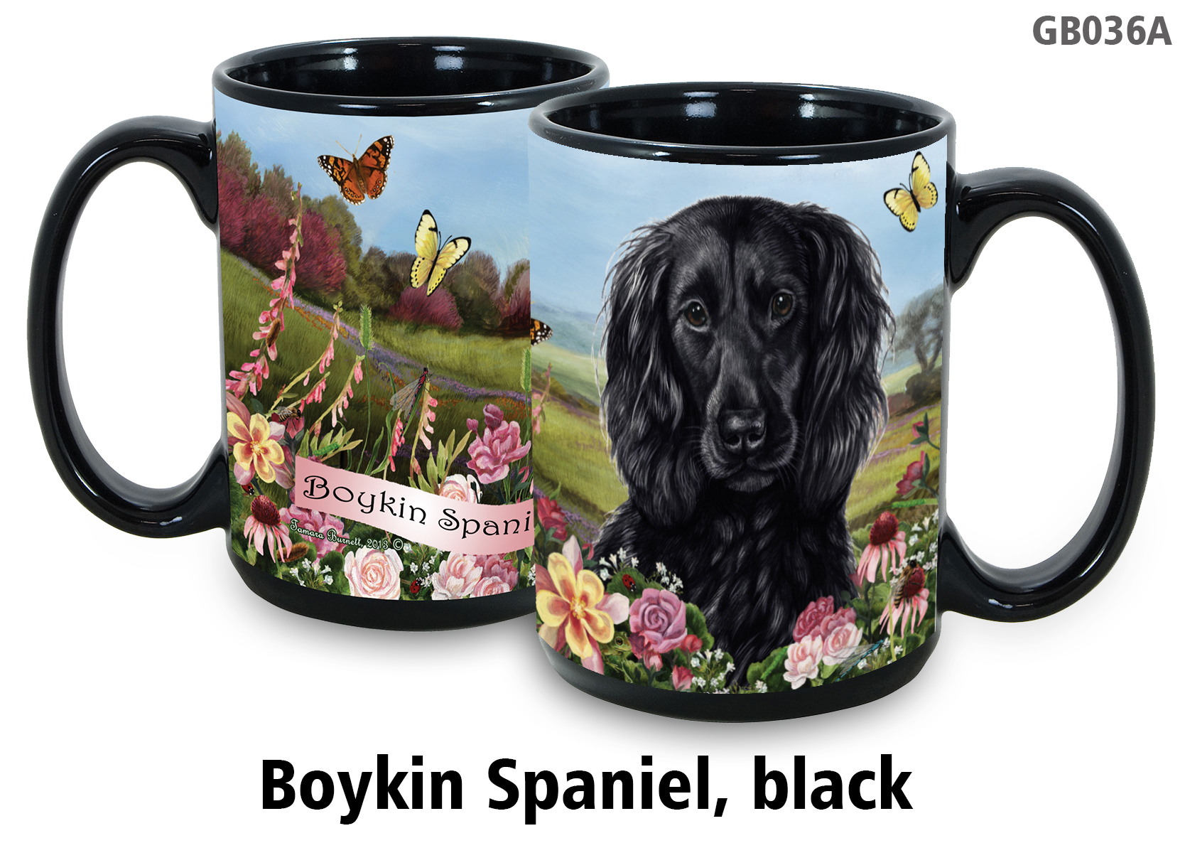 Boykin Spaniel Black - Garden Party Fun Mug 15 oz Image