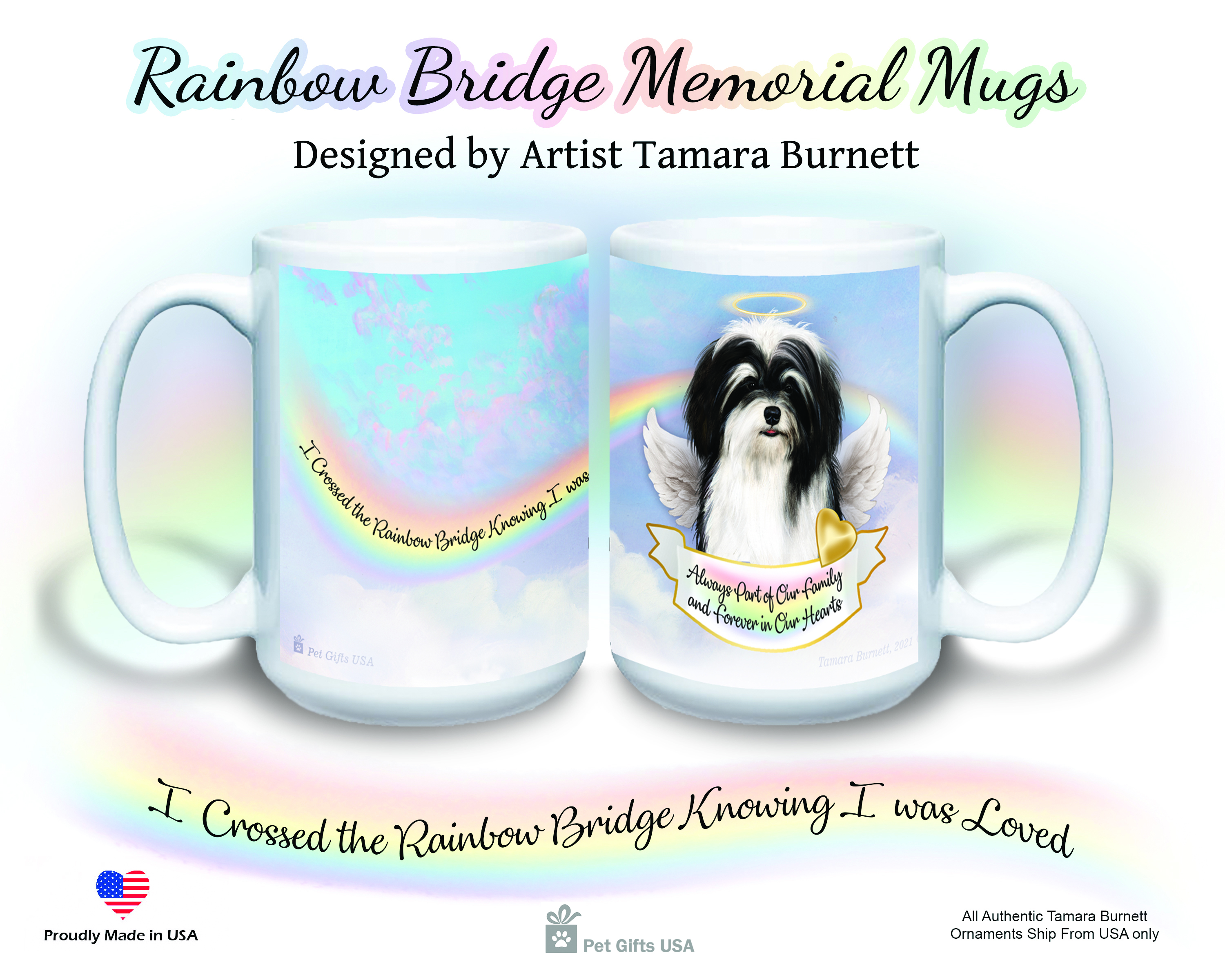 Havanese Black/White - Memorial Mug image