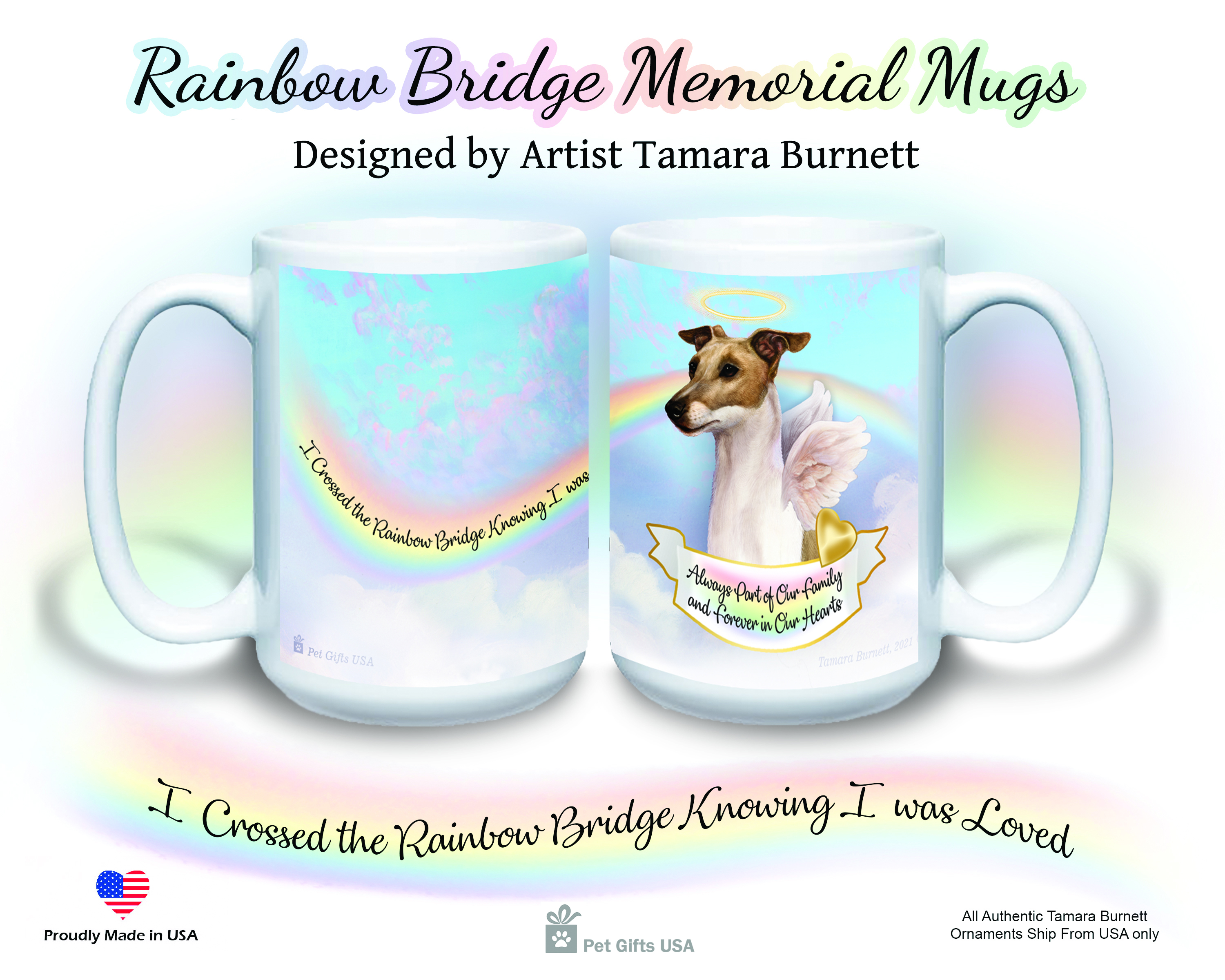 Italian Greyhound Fawn - Memorial Mug image