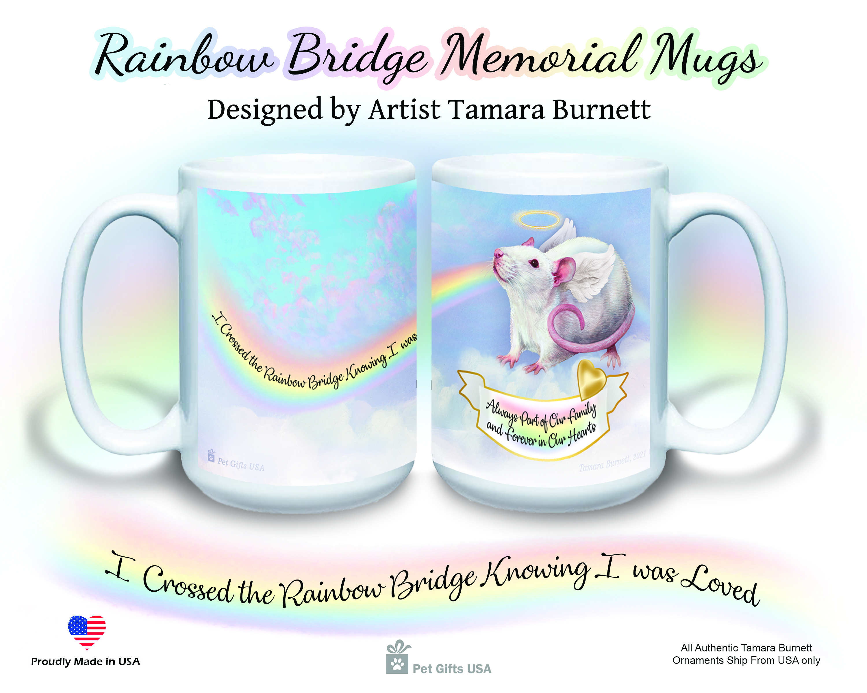 Whippet Black/White - Memorial Mug image