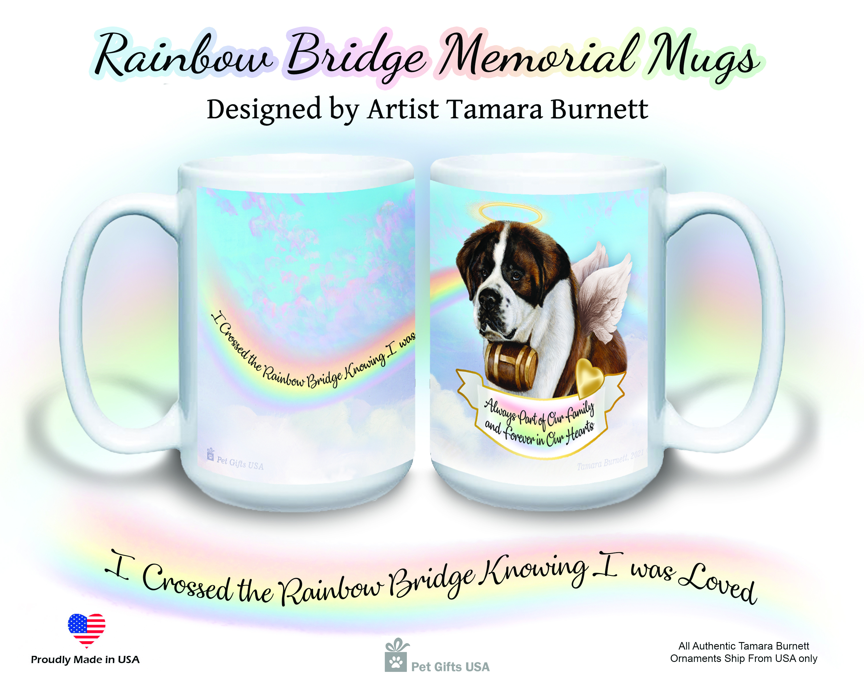 Saint Bernard - Memorial Mug image