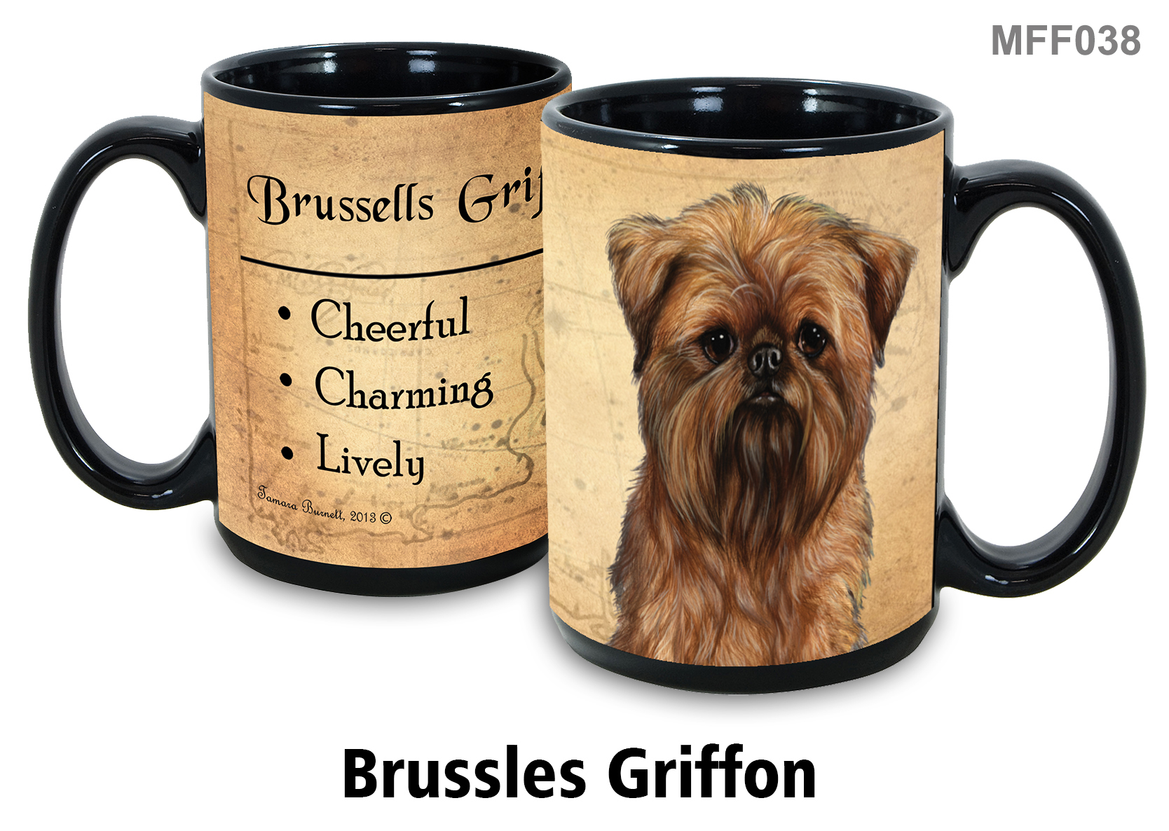 Brussels Griffon - My Faithful Friends Mug 15 oz Image
